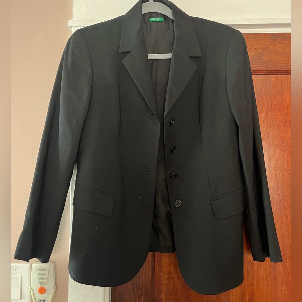 United Colors of Benetton Black blazer